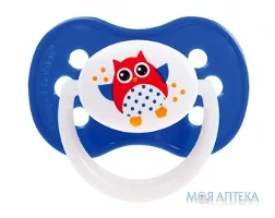 Пустушка Canpol Babies (Канпол Бебіс) 22/568 Сова силіконова симетрична 0-6 міс. №1