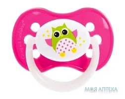 Пустушка Canpol Babies (Канпол Бебіс) 22/569 Сова силіконова симетрична 6-18 міс. №1