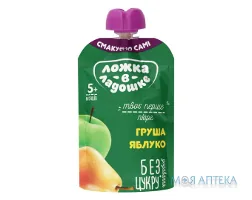 Пюре Фруктове Ложка В Ладошке яблуко, груша 90 г, пакет