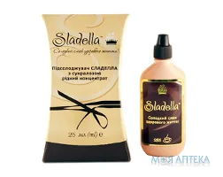 Сладелла рідкий концентрат цукрознижувальний з сукралозою фл. 25 мл