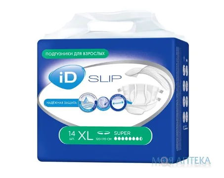 Підгузки Для Дорослих Id Slip (АйДі Сліп) Plus XL №14
