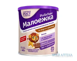 Сухий Напій Педіашур (PediaSure) Малоїжка 400 г, зі смаком шоколаду