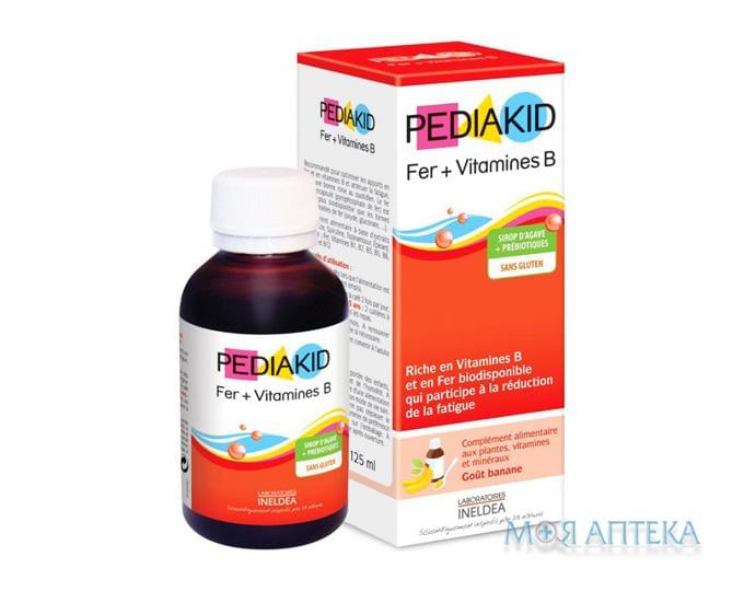 Педиакид (Pediakid) Сироп Фер + витамины В 125 мл