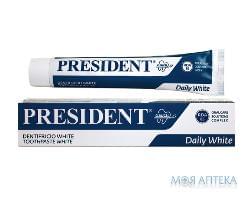 PRESIDENT Зубная паста Clinical Вайт Daily White отбелив. 75мл