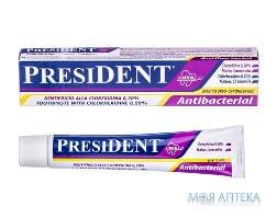 President Clinical Antibacterial (Президент Клиникал Антибактериал) Зубная Паста 75 мл