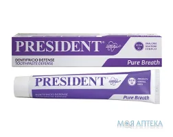 President Clinical Defense (Президент Клінікал Дефенс) Зубна Паста з гекситидином 75 мл