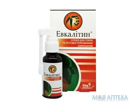 Евкалітин Знеболюючий Спрей Для Горла 30 мл