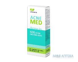 SOS-крем для лица ELFA PHARM (Эльфа Фарм) Acne Med (Акне мед) против акне 15 мл