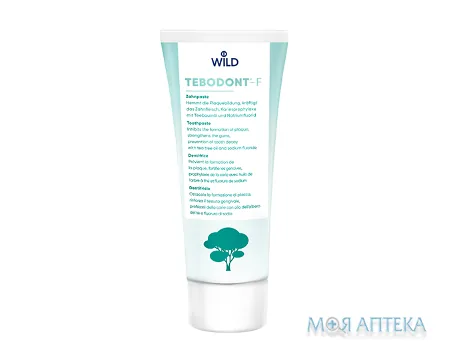 Tebodont-F (Тебодонт-Ф) Зубна Паста з олією чайного дерева і фторидом 75 мл