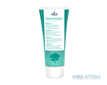 Tebodont (Тебодонт) Зубна Паста з маслом чайного дерева без фторида 75 мл