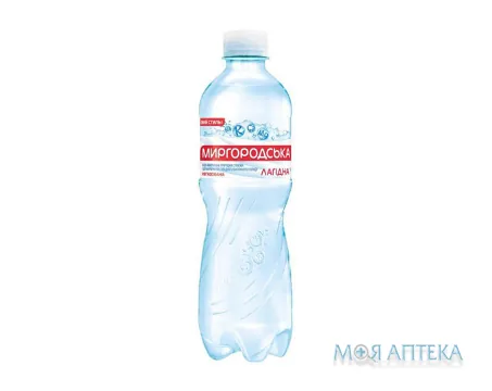Мінеральна вода Миргородська Лагідна 0,5 л негазована