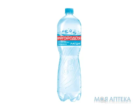 Мінеральна вода Миргородська Лагідна 1,5л пет слабогазована