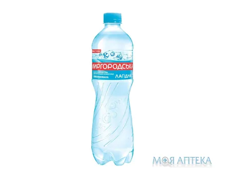 Мінеральна вода Миргородська Лагідна 0,5 л слабогазована