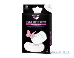 Лейкопластир Milplast Post-operative (Мілпласт) Післяопераційний гіпоалергенний, на нетканній основі №4
