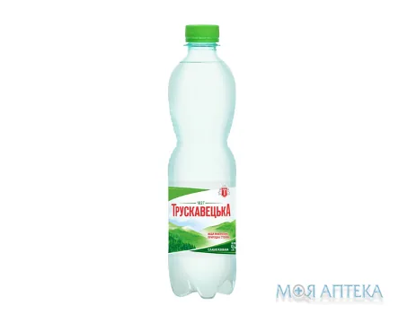 Мінеральна вода Трускавецька 0,5 л слабогазована