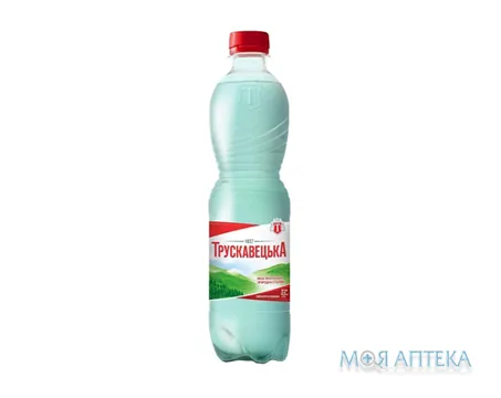 Мінеральна вода Трускавецька 0,5 л сильногазована