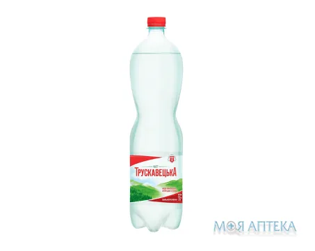 Мінеральна вода Трускавецька 1,5 л сильногазована