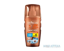 Біокон Олія Активна засмага Coffee Fresh, SPF 6, 160 мл