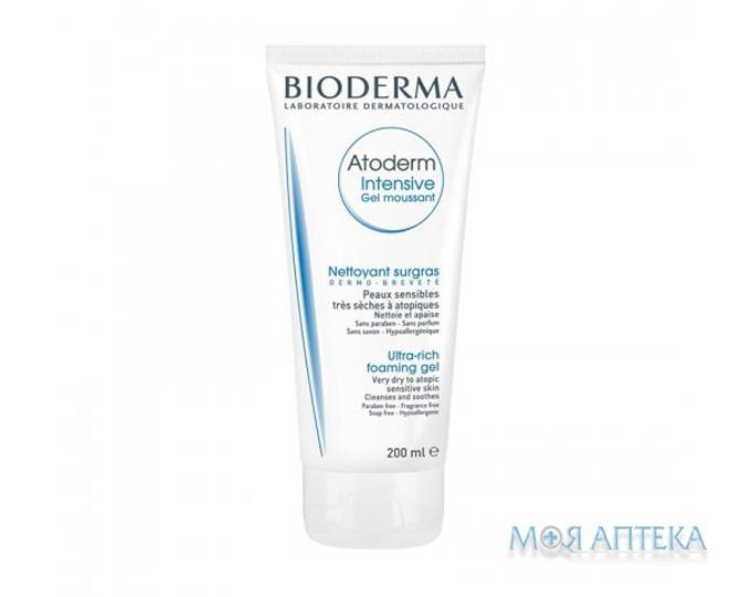 Біодерма Атодерм Інтенсив (Bioderma Atoderm Intensive) очищующий гель 200 мл