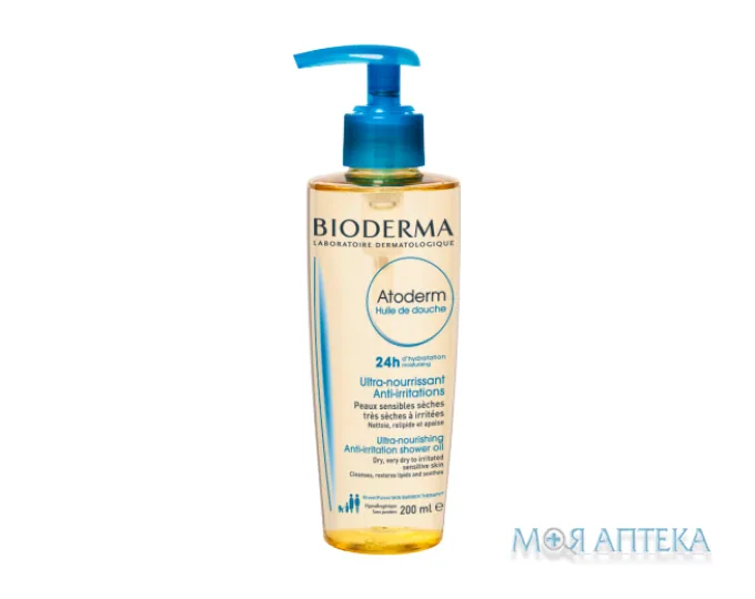 Біодерма Атодерм (Bioderma Atoderm) олія для душу 200 мл