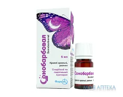 Сонобарбовал краплі ор. у фл. по 5 мл.