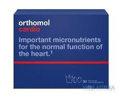 Ортомол Кардио (Orthomol Cardio) витаминный комплекс для здоровья сердечно-сосудистой системы гранулы + капсулы + таблетки на курс приема 30 дней