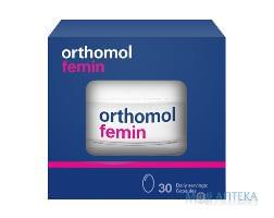 Ортомол Фемин (Orthomol Femin) витаминный комплекс для женщин на период менопаузы капсулы на курс приема 30 дней