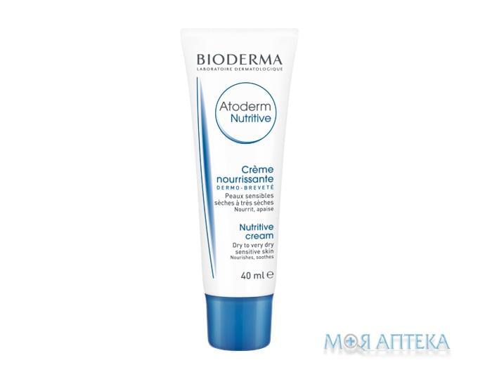 Біодерма Атодерм (Bioderma Atoderm) живильний бальзам для обличчя 40 мл