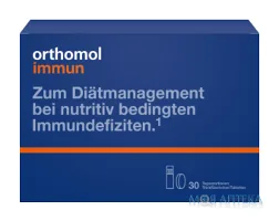 Ортомол Імун (Orthomol Immun) питна пляшка, таб., курс 30 днів