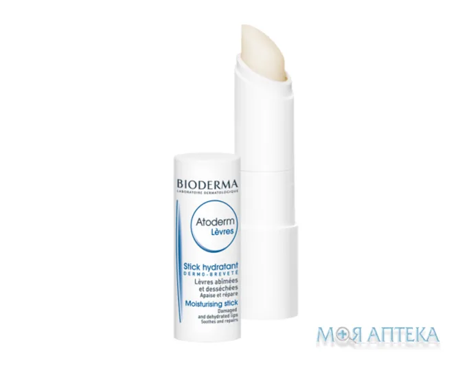 Біодерма Атодерм (Bioderma Atoderm) стік для губ 4 г