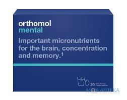 Orthomol (Ортомол) Mental (обмін речовин та розумова діяльність) капс. та пор. №15