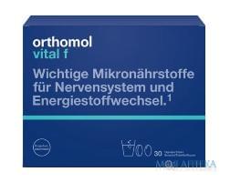 Ортомол Вітал Ф (Orthomol Vital F) Грейпфрут, гран. пакетик, капс., таб., курс 30 днів