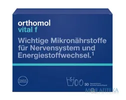 Ортомол Вітал Ф (Orthomol Vital F) Грейпфрут, гран. пакетик, капс., таб., курс 30 днів
