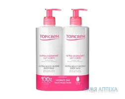 Топікрем (Topicrem) UM Body Набір Ультразволожуюча емульсія для тіла 500 мл 2 шт