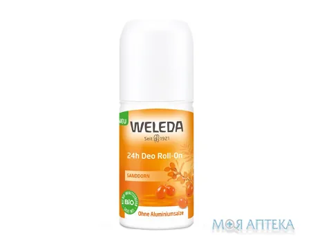Weleda (Веледа) Обліпиха Дезодорант Roll-On 24 години 50 мл