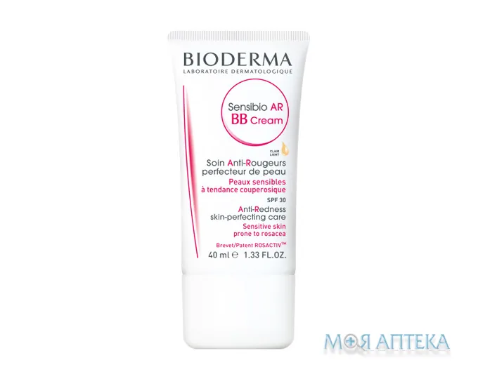 Біодерма Сенсібіо АР ББ (Bioderma Sensibio AR BB) крем 40 мл