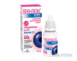 Віжнлюкс Плюс краплі оч. по 10 мл у флак.-крап.