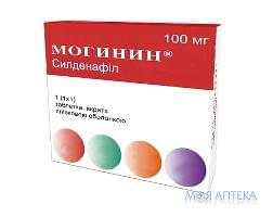 Могинин таблетки, в / плел. обол., по 100 мг №1 (1х1)
