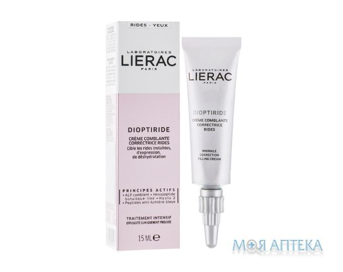 Лиерак Диоптирид Крем-филлер для коррекции морщин вокруг глаз (Lierac Dioptiride Wrinkle Correction Filling Cream) 15 мл