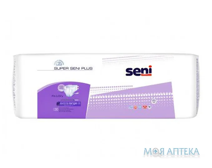 Seni (Сені) Підгузки для дорослих Super Plus Extra Large №30