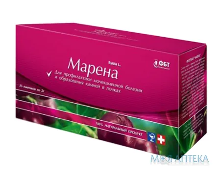 Фіточай Марена фільтр-пакет по 2 г №25