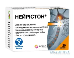 Нейрістон капс. 50 мг №20