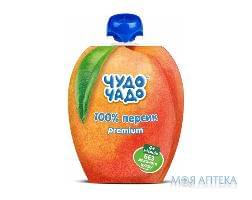 Пюре фруктовое детское ЧУДО-ЧАДО Premium Персик натуральное с 4 месяцев 90 г