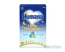 Хумана (Humana) Суміш Суха Солодкі Сни молочна з Омега-3, Омега-6 (з 6 м.) 600 г №1