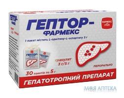 Гептор -Фармекс гранулят 3 г/5 г пакет 5 г  н 30