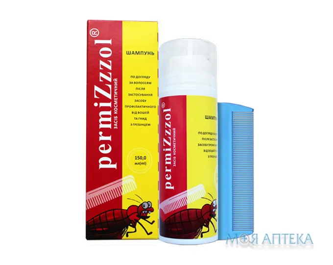 Пермізол Засіб профілактичний проти вошей шампунь фл. 150 мл №1