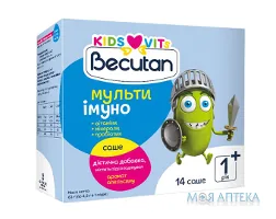 Бекутан Кідс Вітс Мультиімуно пор. подвійні саше №14