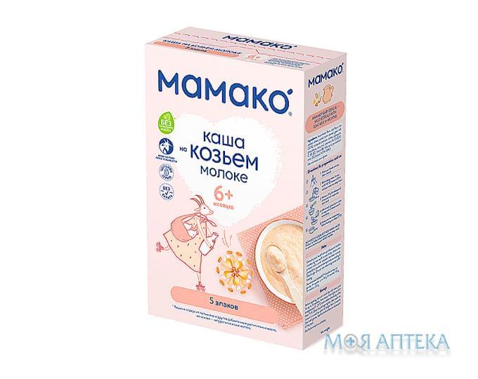 Каша Мамако молочна 5 злаків на козячому молоці 200г