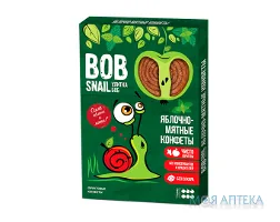 Равлик Боб (Bob Snail) Яблуко-М`ята цукерки 60 г