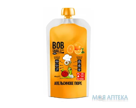 Равлик Боб (Bob Snail) Апельсин пюре 400 г